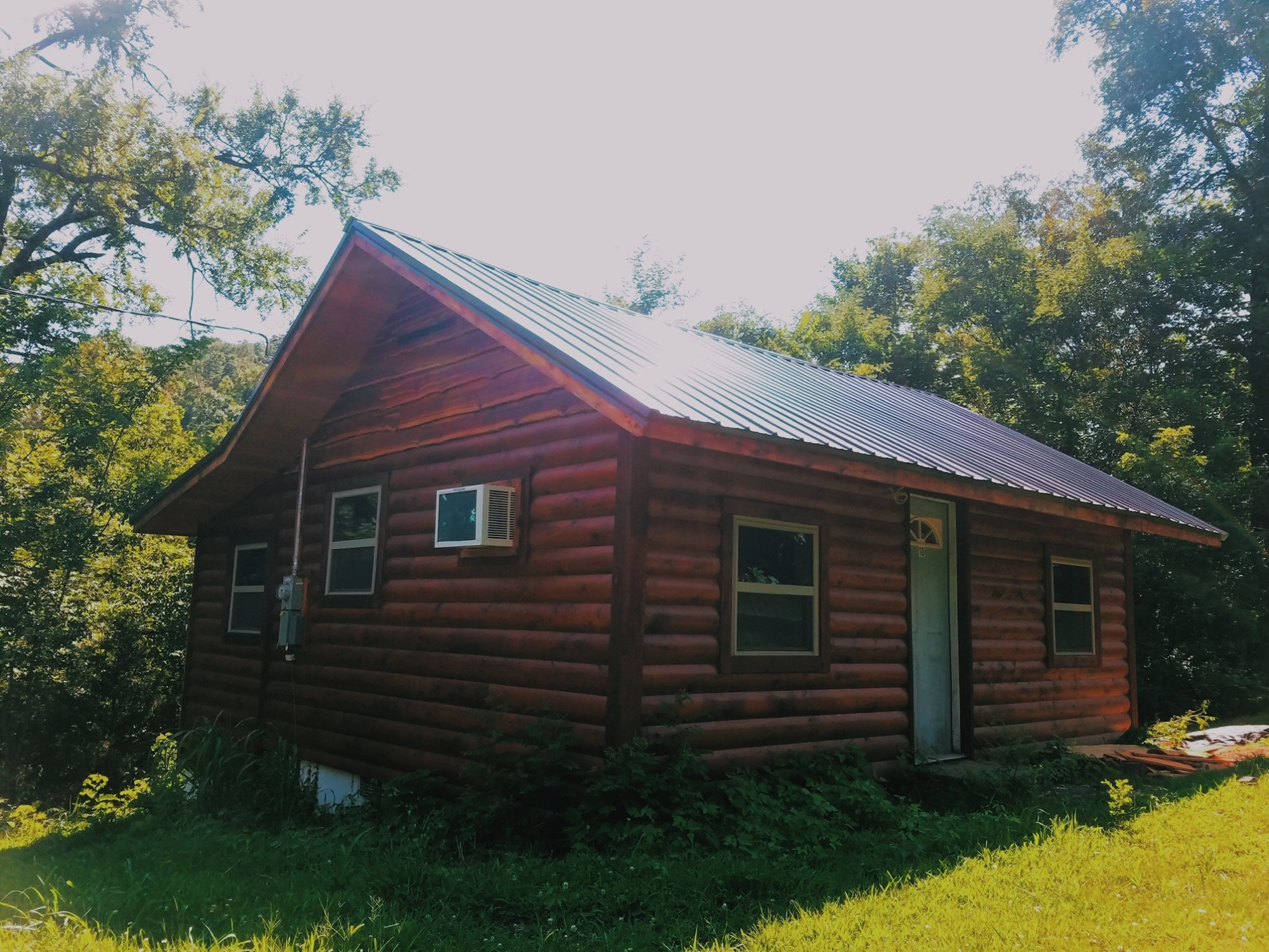 a large lawn in front of a house